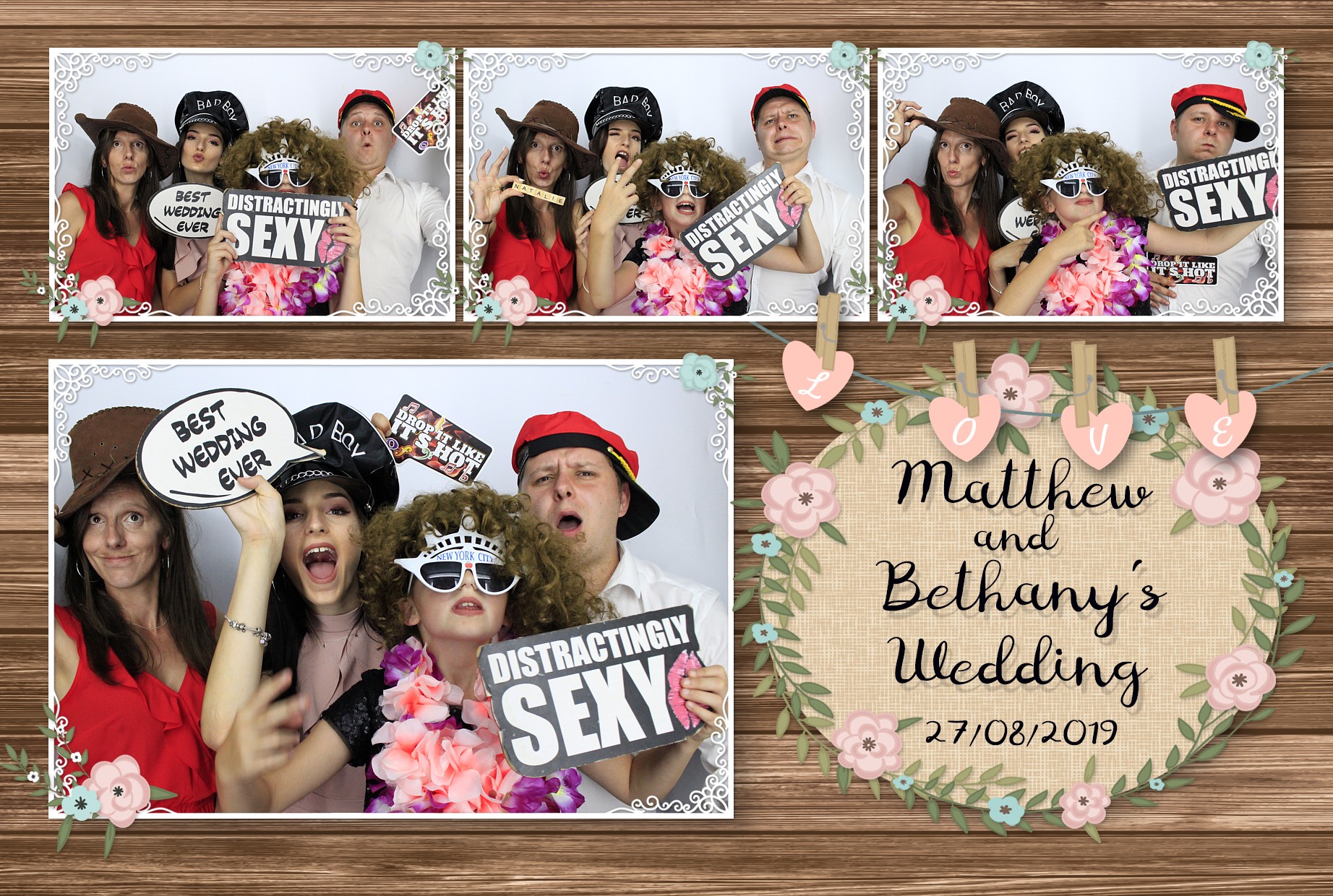 Matthew and Bethany’s Wedding | View more photos from the event at gallery.myphotoboothexperience.co.uk/u/MyPhotoBoothExperienceLtd/Matthew-and-Bethany’s-Wedding